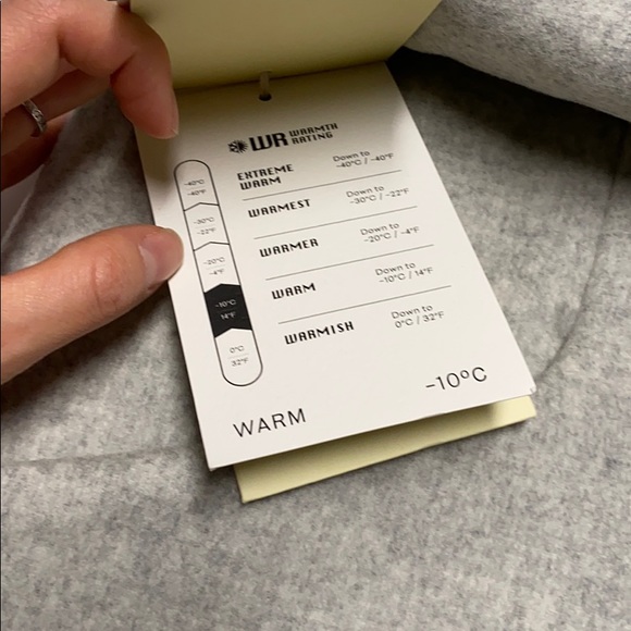 NWT Aritzia Wilfred the Cocoon Coat heather white - Picture 6 of 10